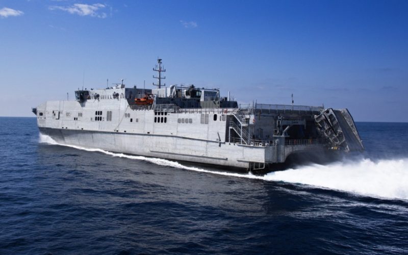 Navy's new fast transports need millions in bow repairs