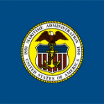 215px Flag Of The United States Maritime Administration.svg