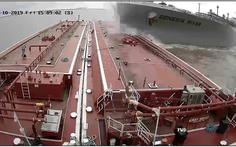 Tanker’s speed, hydrodynamics cited in Houston T-bone collision 