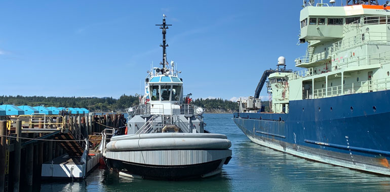 Navy continues to modernize yard tug fleet with launch of YT 808