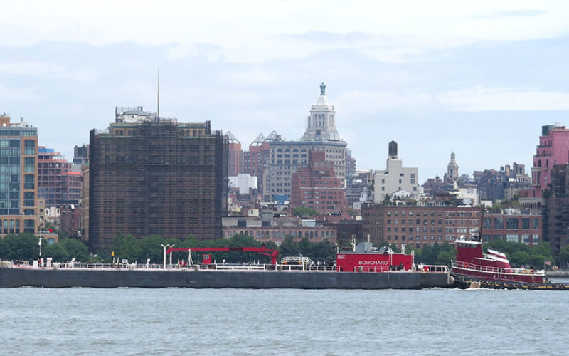 Provision in defense act bans barge anchorages on Lower Hudson