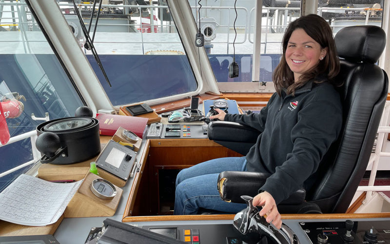 Job well done knows no gender on Maine-based McAllister tug