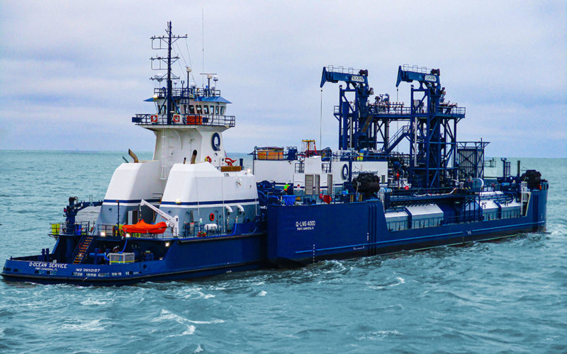 World’s first LNG bunkering ATB enters service
