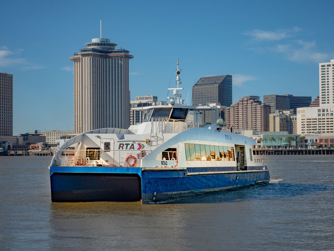 New Orleans steps up ferry service with duo from Metal Shark