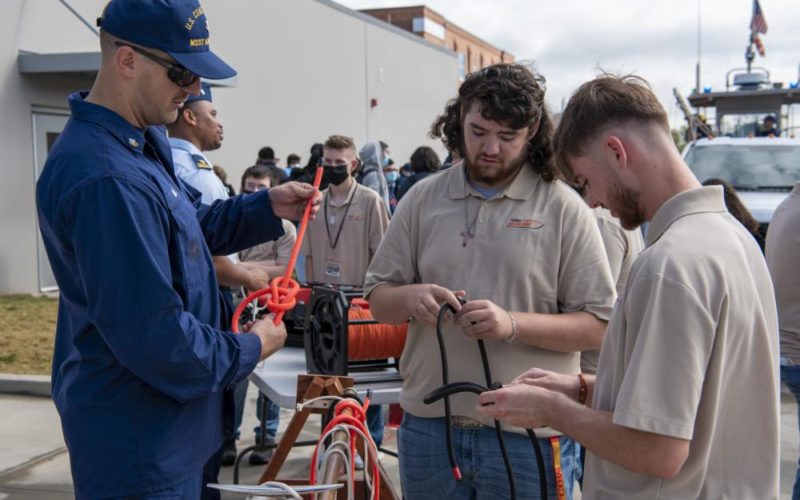 Coast Guard, Port Houston highlight new partnership with maritime high schools
