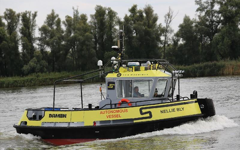 Sea Machines plans autonomous voyage around Denmark by ocean tug