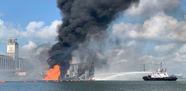 NTSB cites inadequate project planning in fatal Texas dredge fire