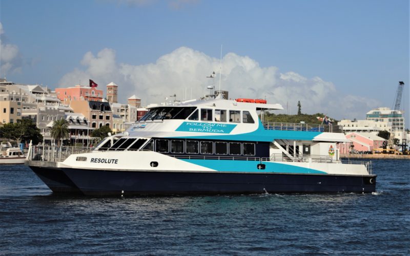 Gladding-Hearn delivers refitted Incat ferry to Bermuda