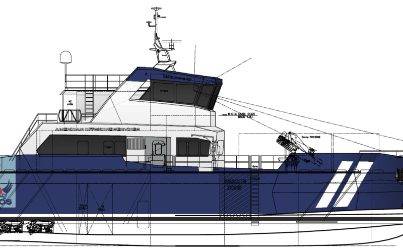 Blount Boats to build four CTVs for American Offshore Services