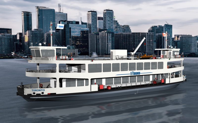 Toronto to replace ferry fleet with fully electric vessels