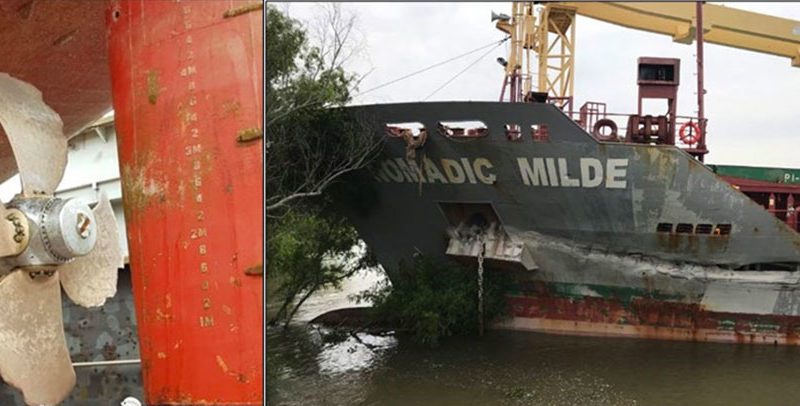 Nomadic Milde sustained more than $5 million in damage.