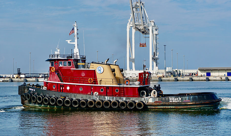 Susan W. came to Gulfport after working on the Lower Mississippi River.