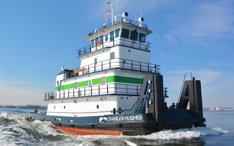 Chesapeake delivers final push tug in series to Vane Brothers