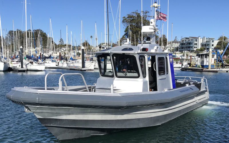 Moose Boats delivers new patrol vessel to Santa Cruz