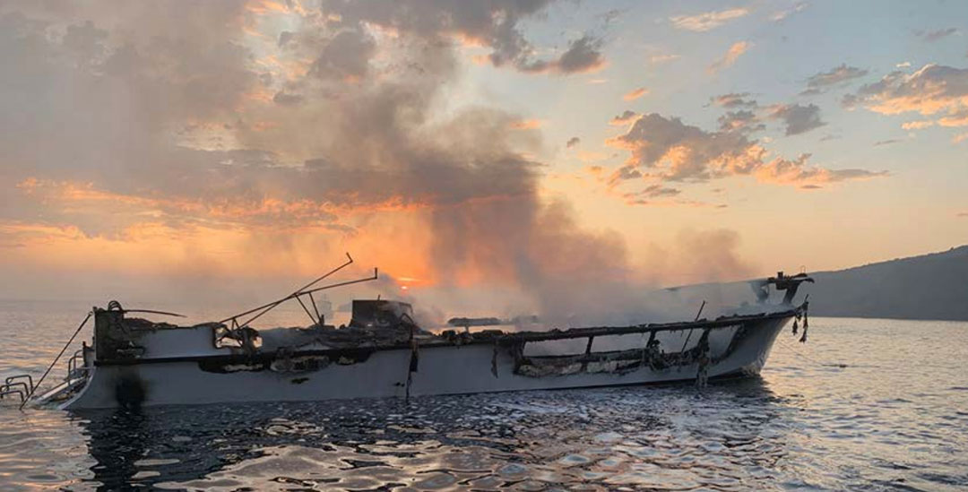 Thirty-four people died when the dive boat Conception caught fire in 2019.