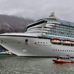 Ruby Princess arrives in Juneau, Alaska, in April 2018. Princess Cruise Lines has been fined for a second probation violation stemming from a 2017 incident.