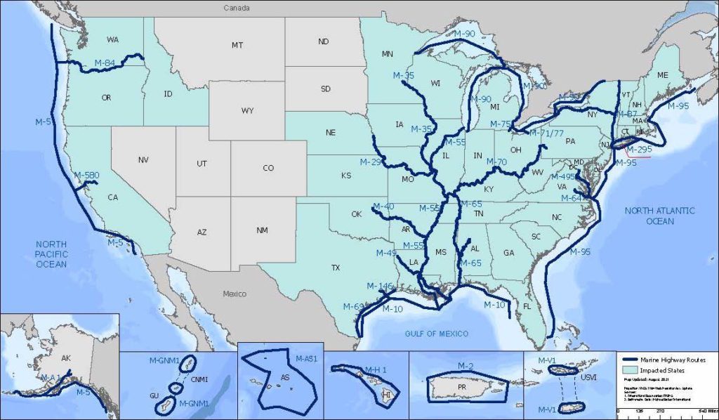 Marine Highways get $25 million appropriation – Professional Mariner