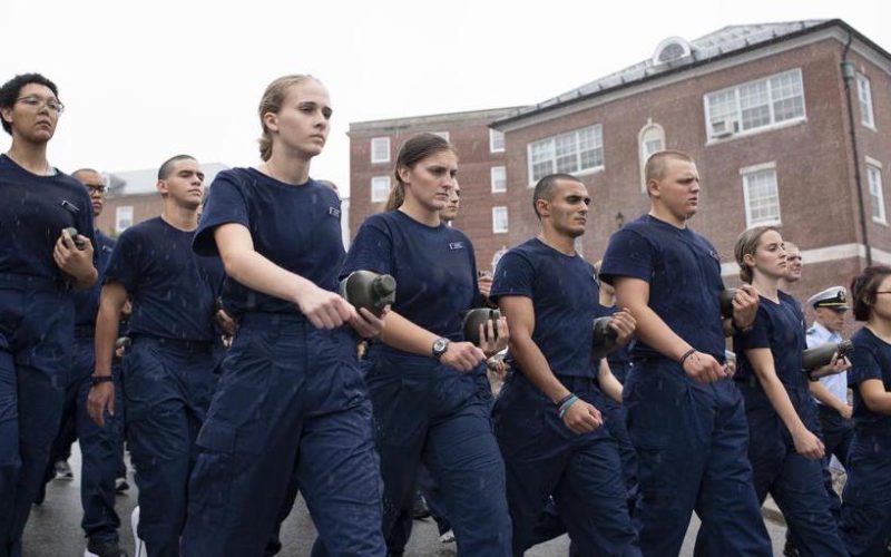 Coast Guard Academy’s new class 43 percent women