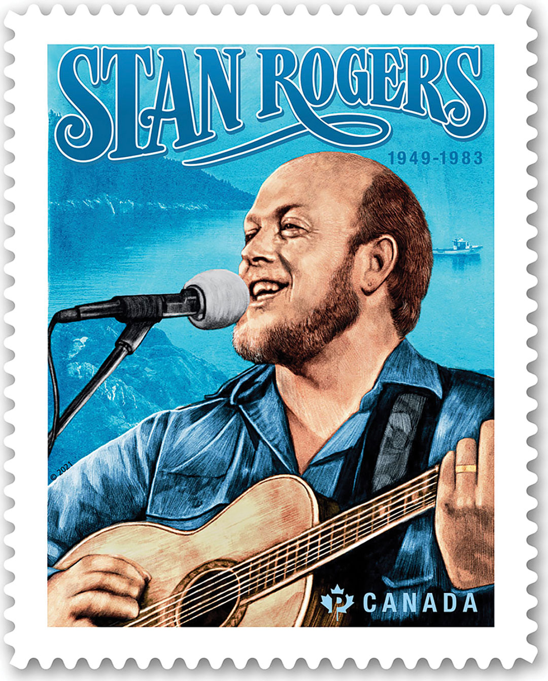 Stan Rogers’ sea shanties are much loved in his native Canada, which honored him with a postage stamp in 2021.