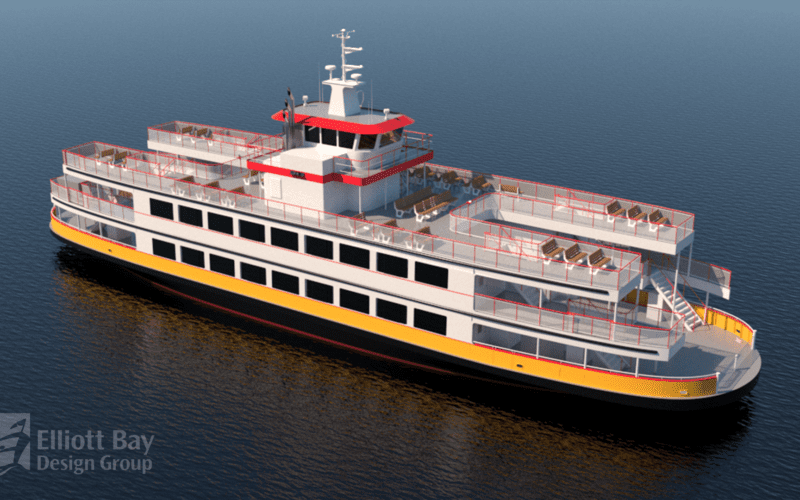 Crowley secures subcontract for Maine hybrid-electric ferry