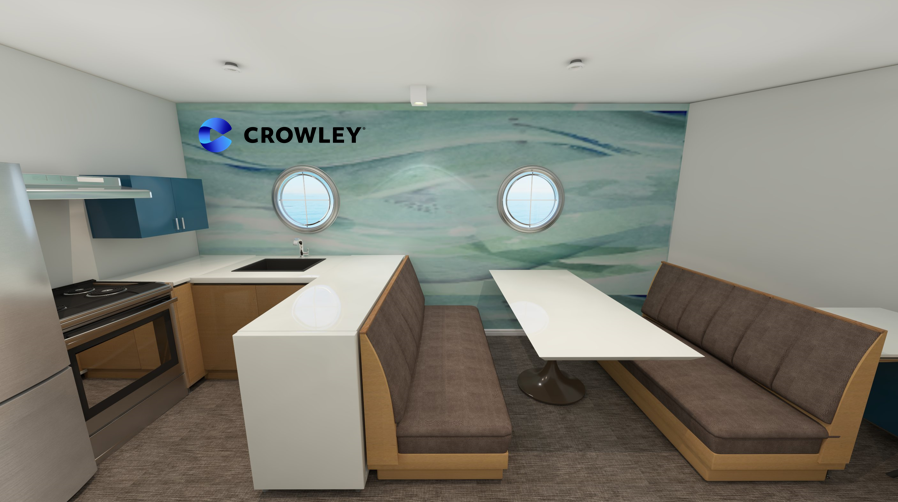 Crowley expands engineering services with marine interior design firm