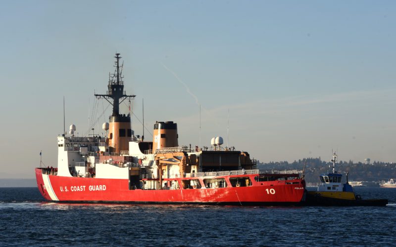 Coast Guard heavy icebreaker sets sail for Antarctica