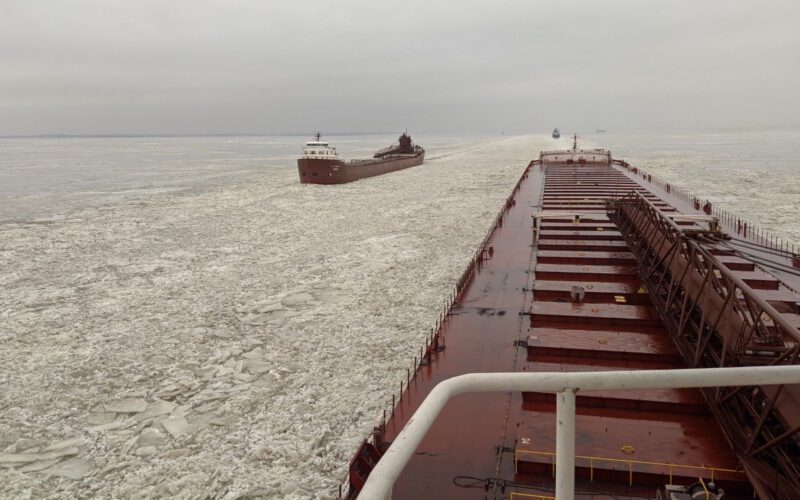Great Lakes iron ore cargoes hold steady in January