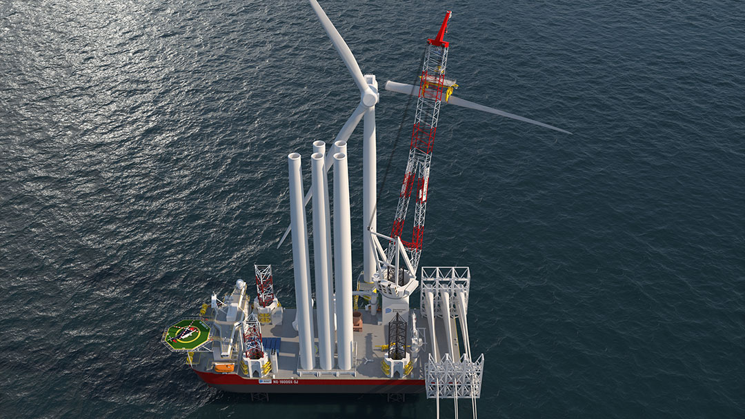 Dominion Energy is building the first U.S.-flagged wind turbine installation vessel for offshore wind. For now, foreign ships perform this work.