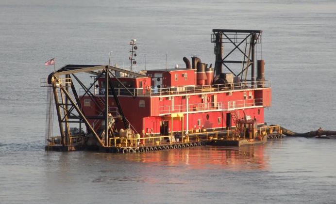 Coast Guard urges caution during Pascagoula dredging