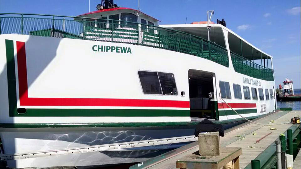84-foot Chippewa, a ferry built in 1962