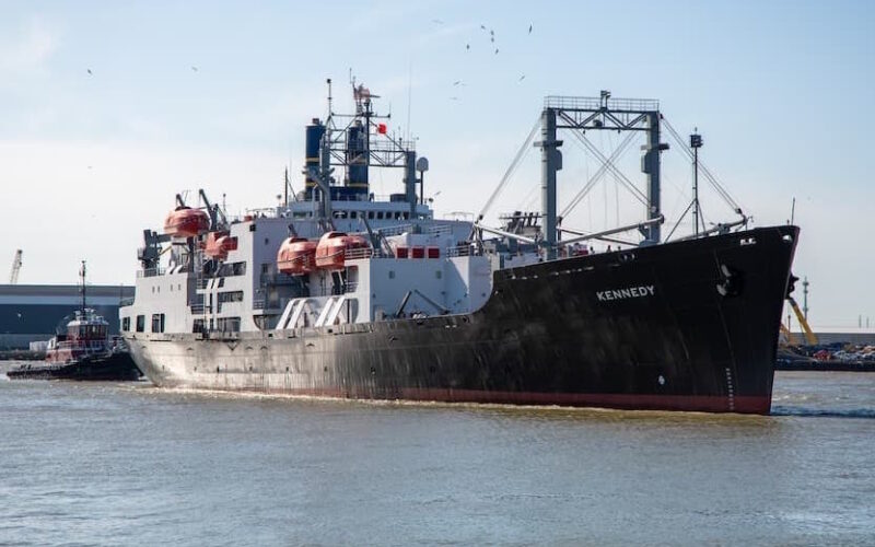 Texas A&M welcomes transfer of training ship Kennedy