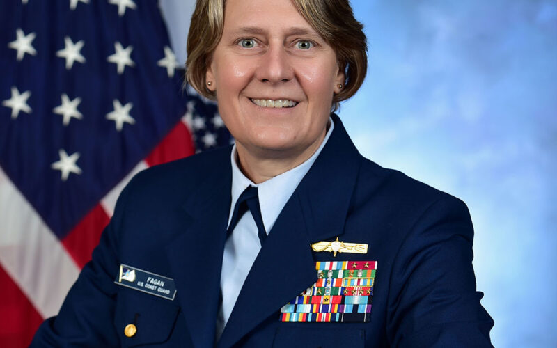 U.S. Coast Guard Commandant, Adm. Linda Fagan