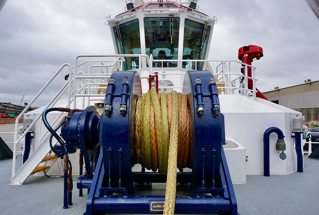 he JonRie Intertech Series 240 winch aboard Seabulk Towing’s vessel Nike.