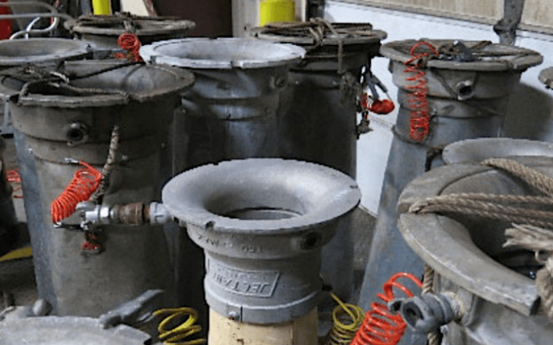 Safety alert: Condensate and dry compressed air