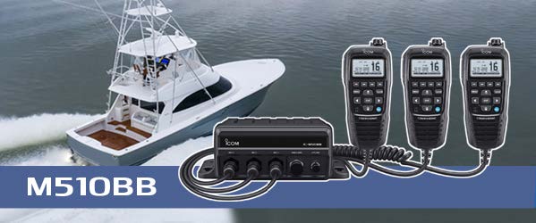 Icom introduces two new black box VHF marine radios
