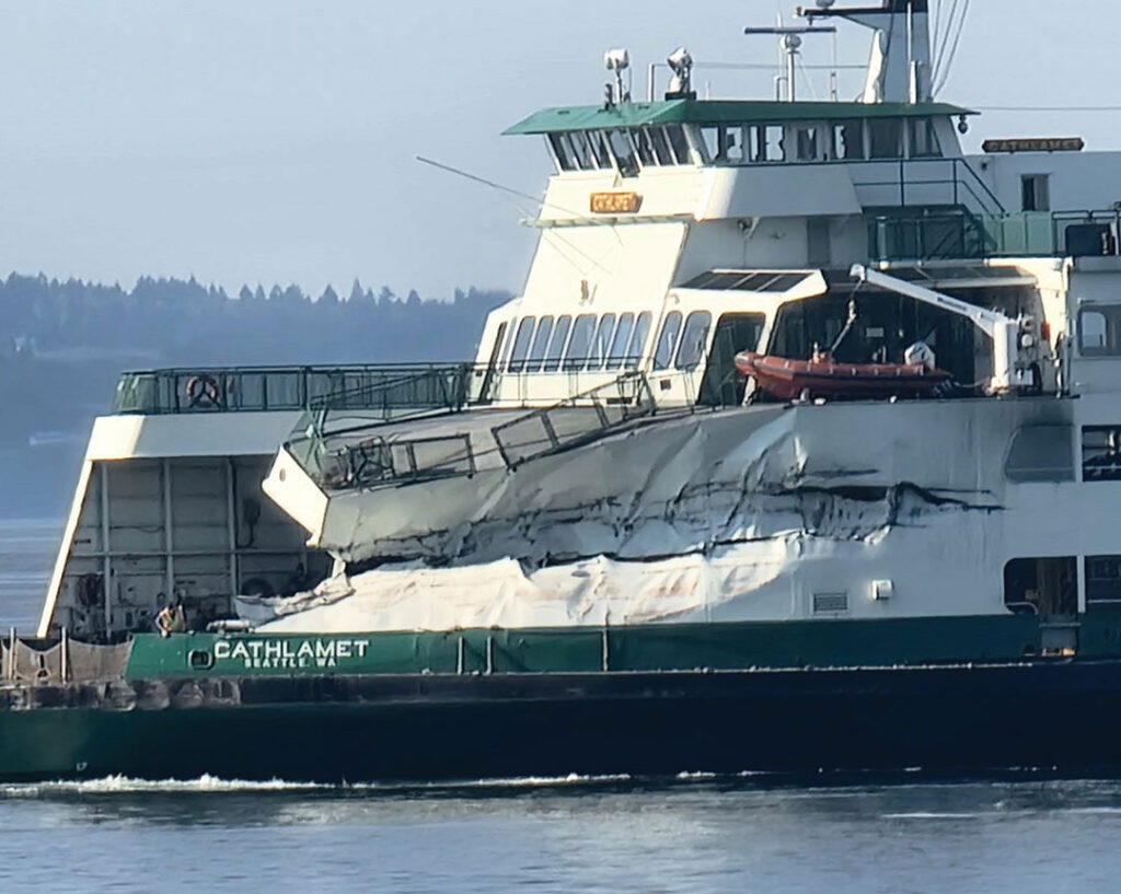 Human error and a failure to follow proper procedures were tagged as the primary causes of the $7.7 million in damage to the ferry Cathlamet.
