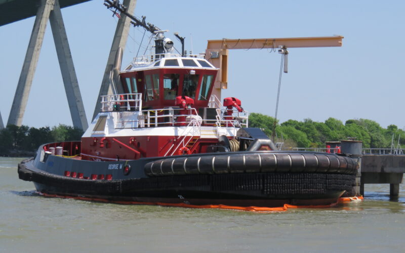 NTSB cites excessive speed in collision between tug, boxship