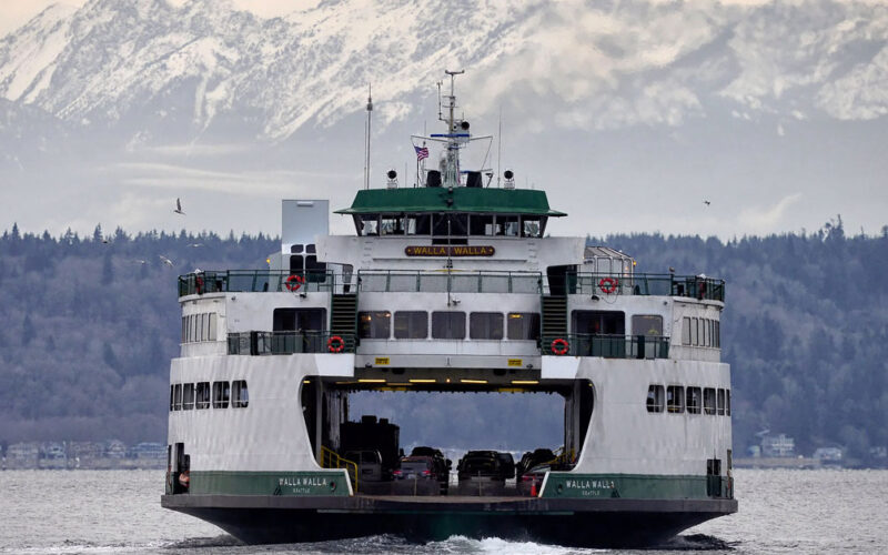 Washington State Ferry Walla Walla  returned to service