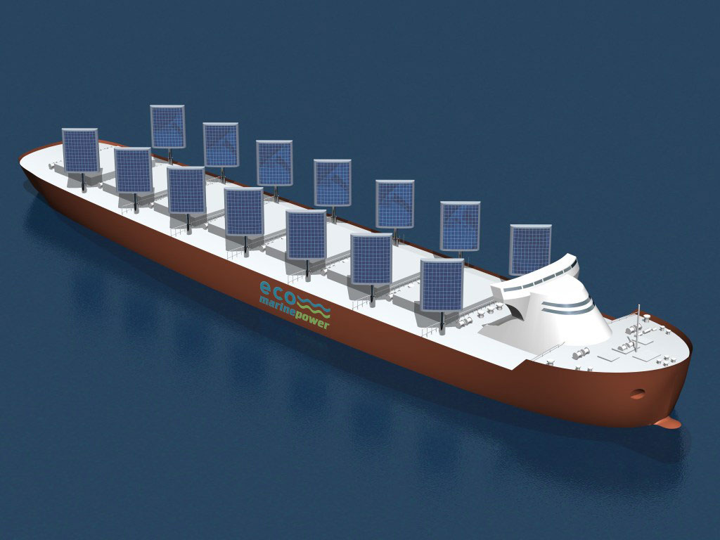 The Aquarius Eco Ship design project was launched by Eco Marine Power Co. Ltd. in May 2011 and has attracted world-wide interest.