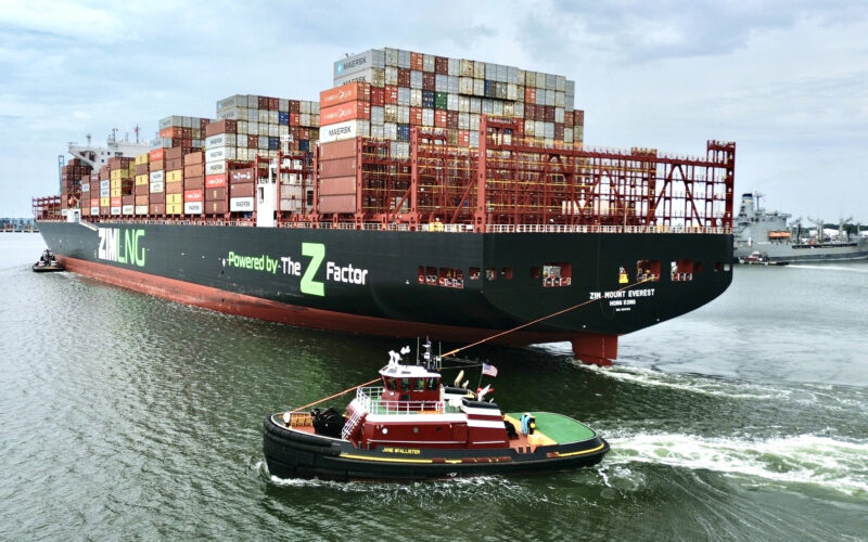 McAllister’s latest Tier 4 tug arrives at Port of Virginia