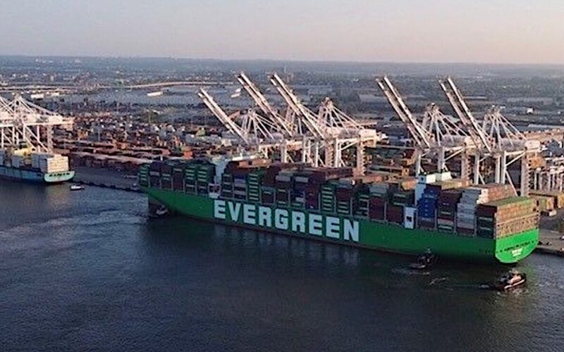 Baltimore welcomes largest boxship to visit Maryland
