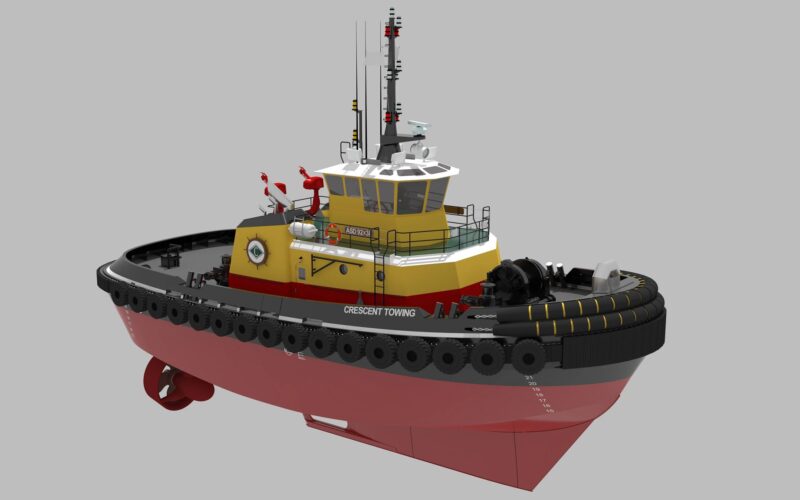 Crowley wins design, production contracts for Crescent tug