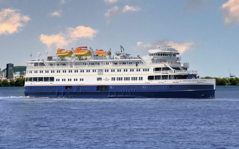 Crewmember injured in cruise ship fire at Maine pier