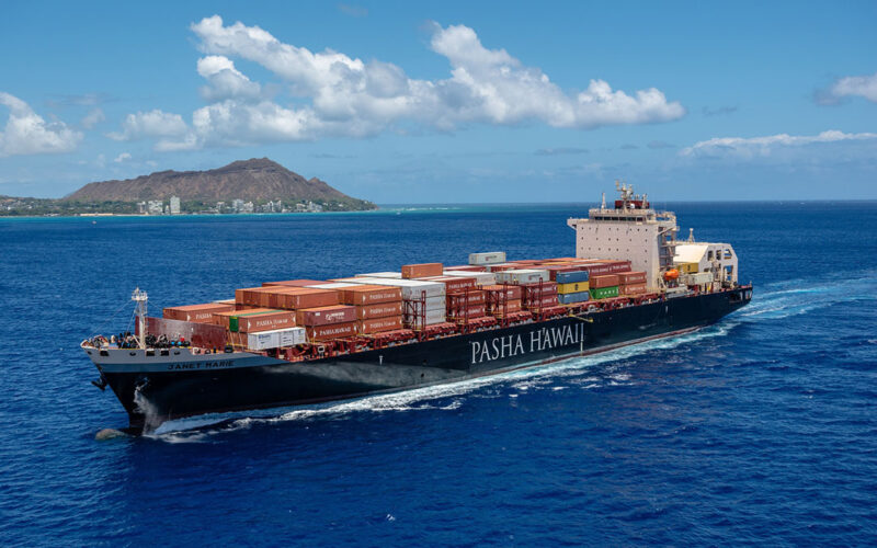 Janet Marie: The second of Pasha Hawaii’s  LNG-fueled containerships