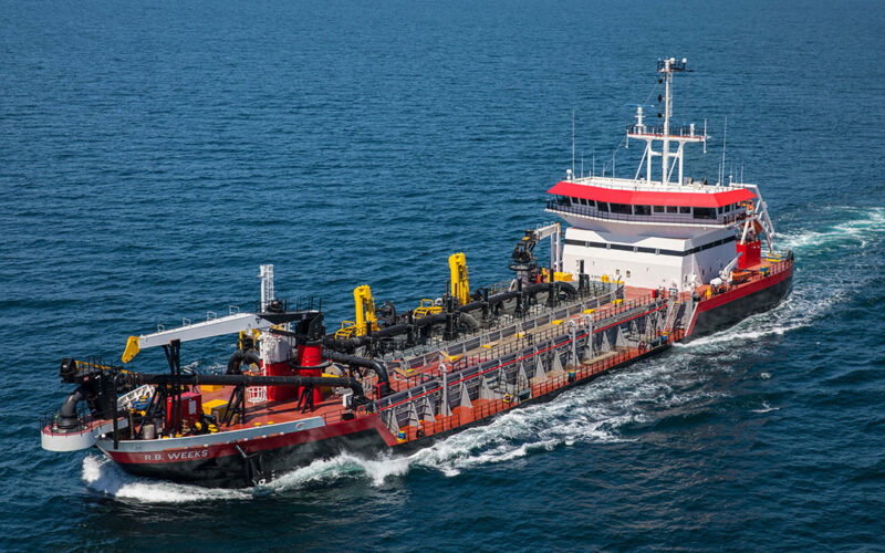 R. B. Weeks joins four other TSHDs and seven suction dredgers in Weeks Marine’s fleet.