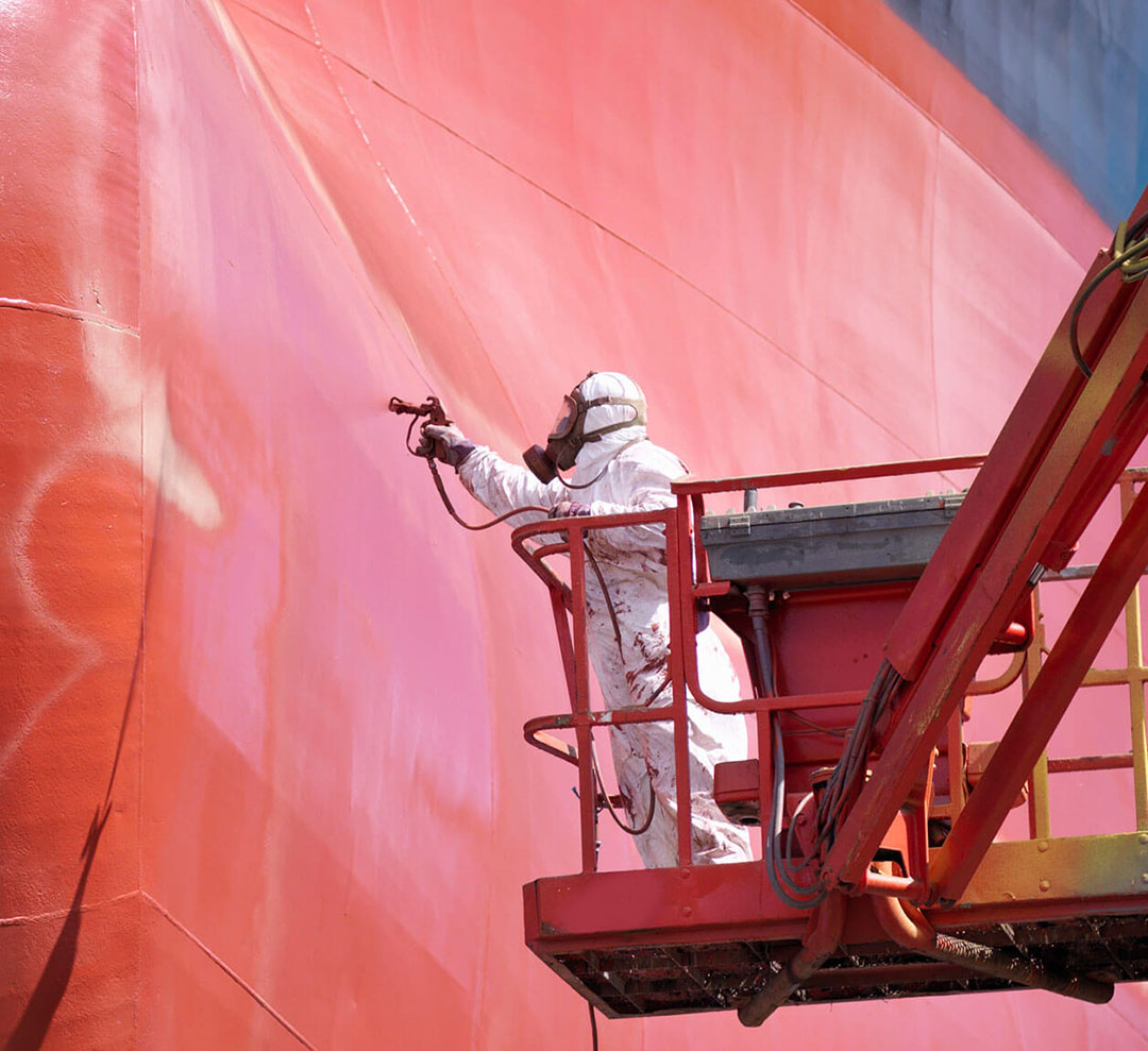 Having the correct coating on a ship’s hull can have a significant impact on vessel performance. 