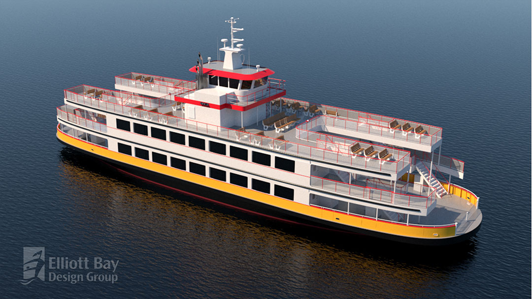 Delivery of the new diesel-electric hybrid ferry will make Casco Bay Lines one of the first U.S. public passenger ferry systems to fully utilize such technology.