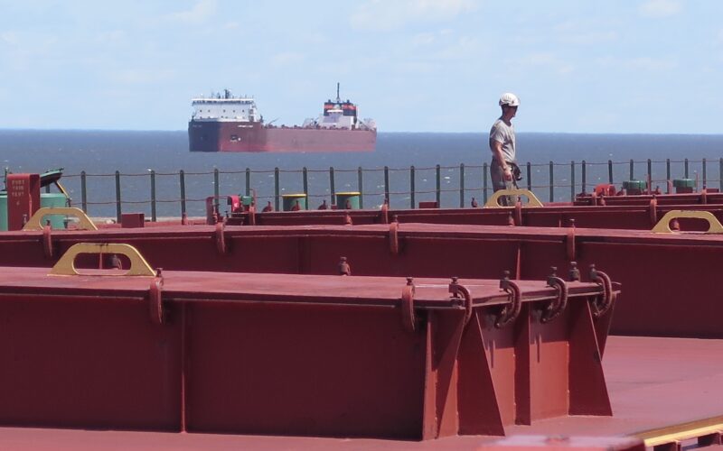 Great Lakes iron ore cargoes up 8.5 percent in October