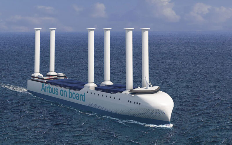Airbus looks to rotor-powered ships