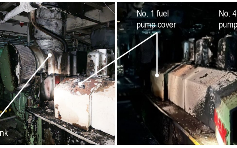 NTSB cites maintenance error for engine room fire on tanker